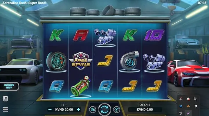 Cùng hành trình khám phá Adrenaline Rush Super Boost 