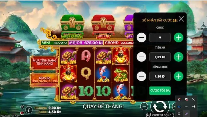 Xây dựng chiến lược quay hũ Chest of Caishen tối ưu