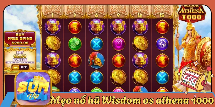 Wisdom os athena 1000 - Slot cổ điển định hướng sinh thưởng
